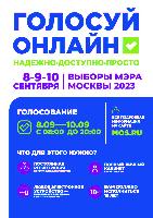 8–10 сентября 2023 года выборы в Москве