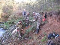 Раскопки скелета мамонта и комплексные палеонтологические и палеогеографические исследования в Тверской области