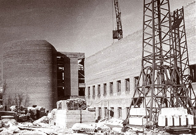 Строительство нового здания Института и Музея